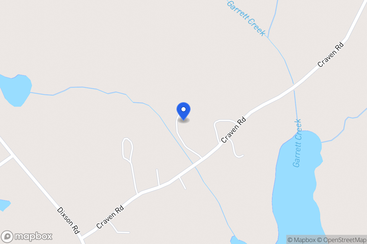 Map of 793 Craven Rd