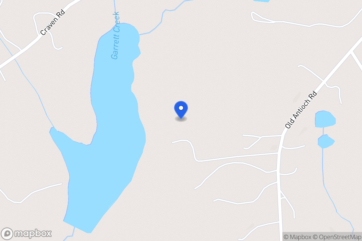Map of 615 Old Antioch Rd