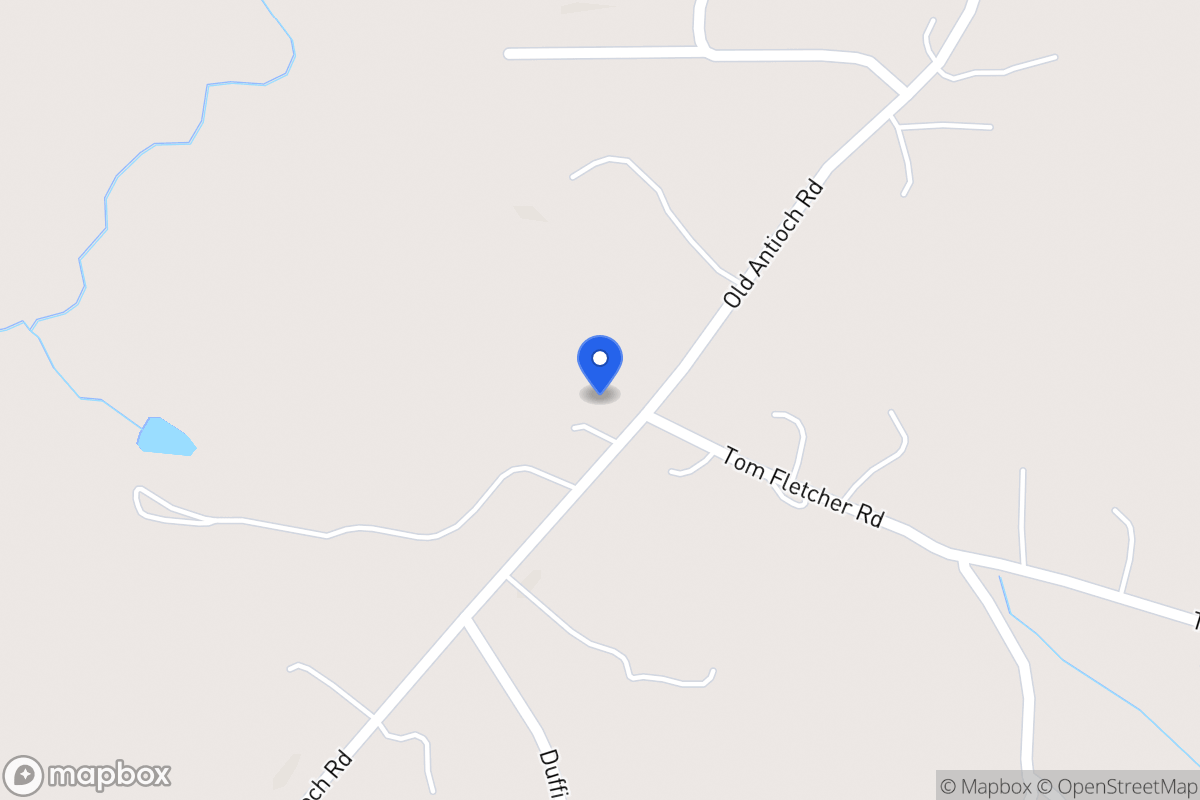 Map of 431 Old Antioch Rd