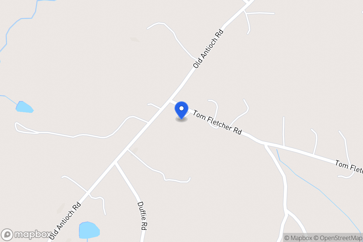 Map of 222 Tom Fletcher Rd