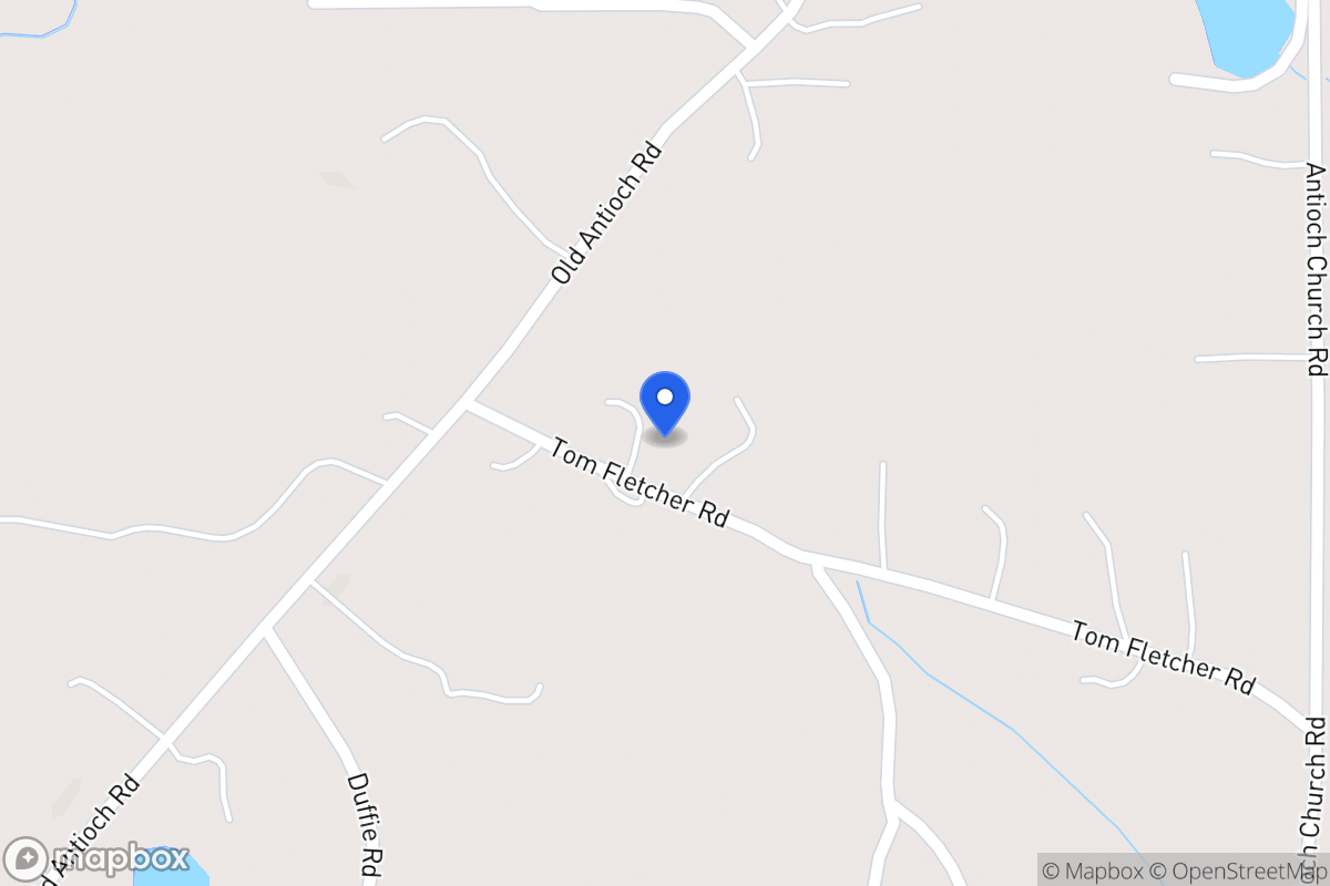Map of 211 Tom Fletcher Rd