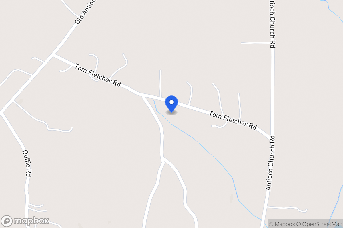 Map of 114 Tom Fletcher Rd