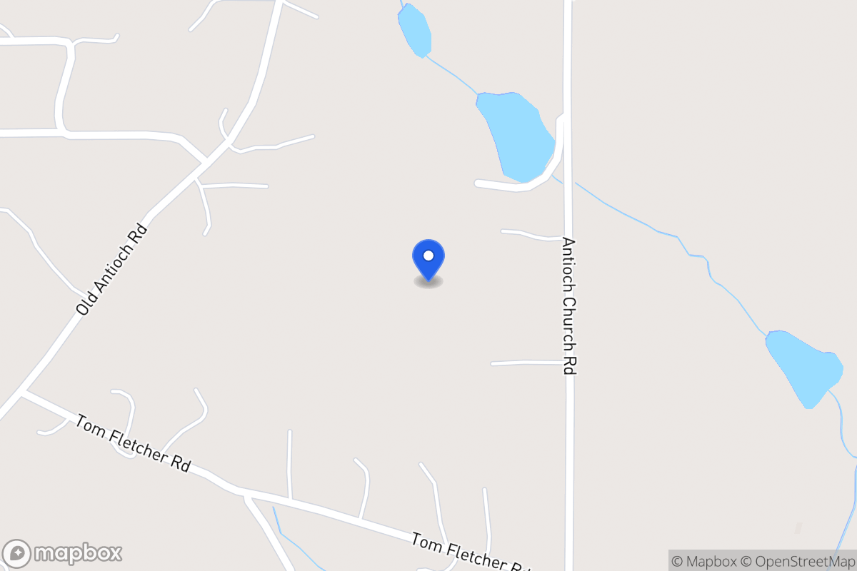 Map of 461 Antioch Church Rd