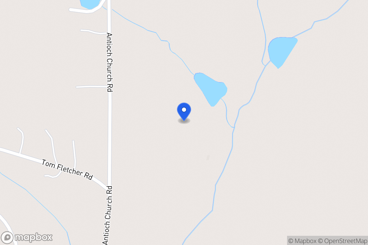 Map of 580 Antioch Church Rd