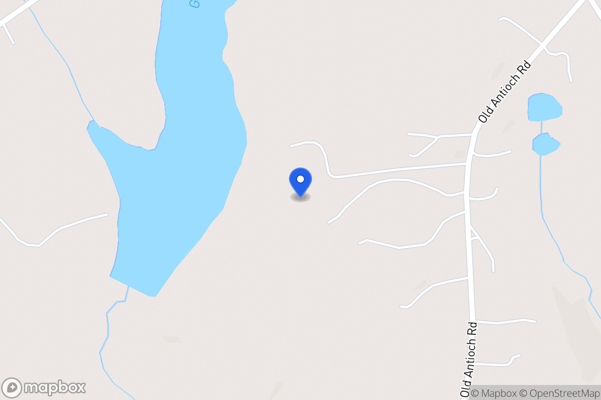 Map of 695 Old Antioch Rd
