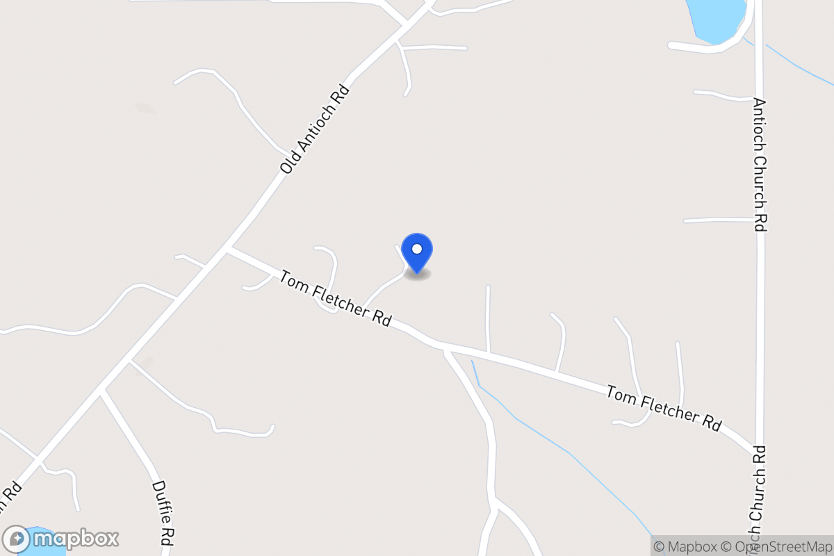 Map of 201 Tom Fletcher Rd