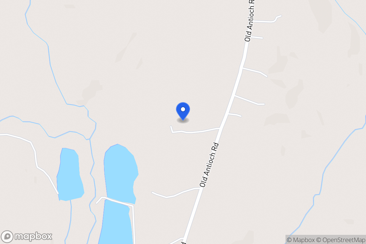 Map of 915 Old Antioch Rd