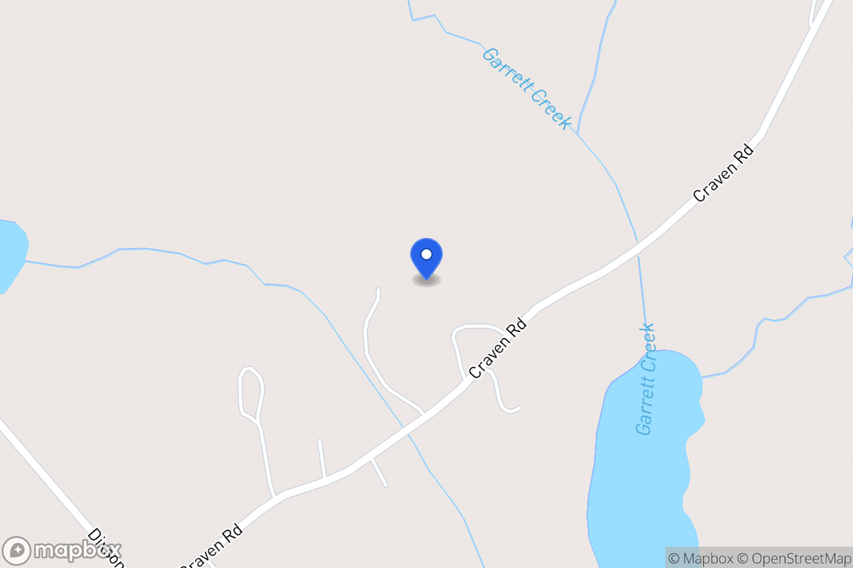 Map of 733 Craven Rd