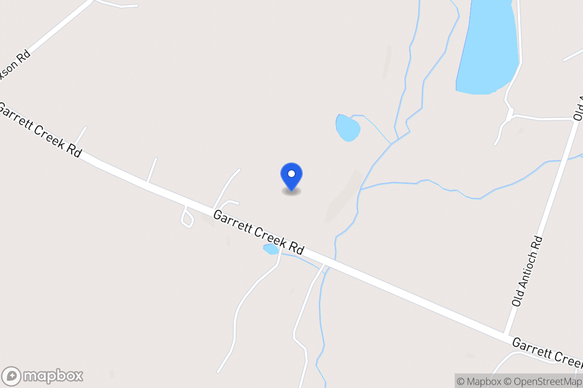Map of 952 Garrett Creek Rd