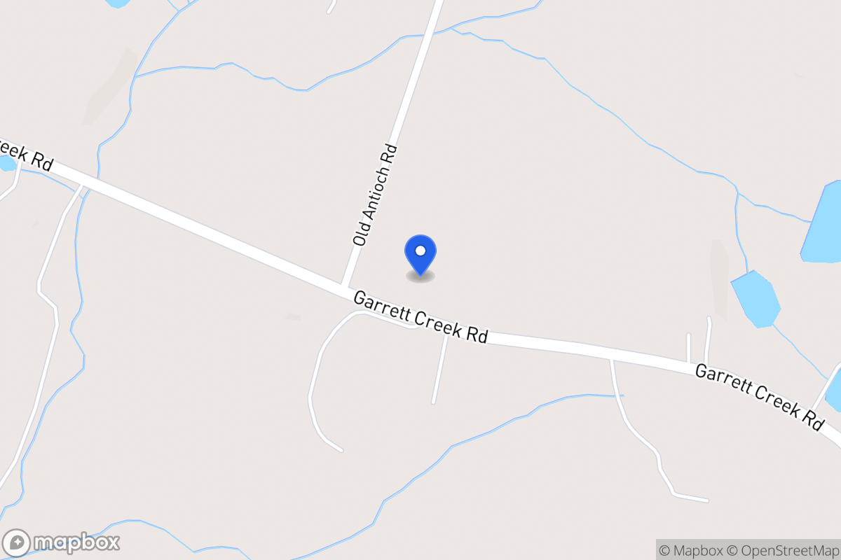Map of 1194 Garrett Creek Rd