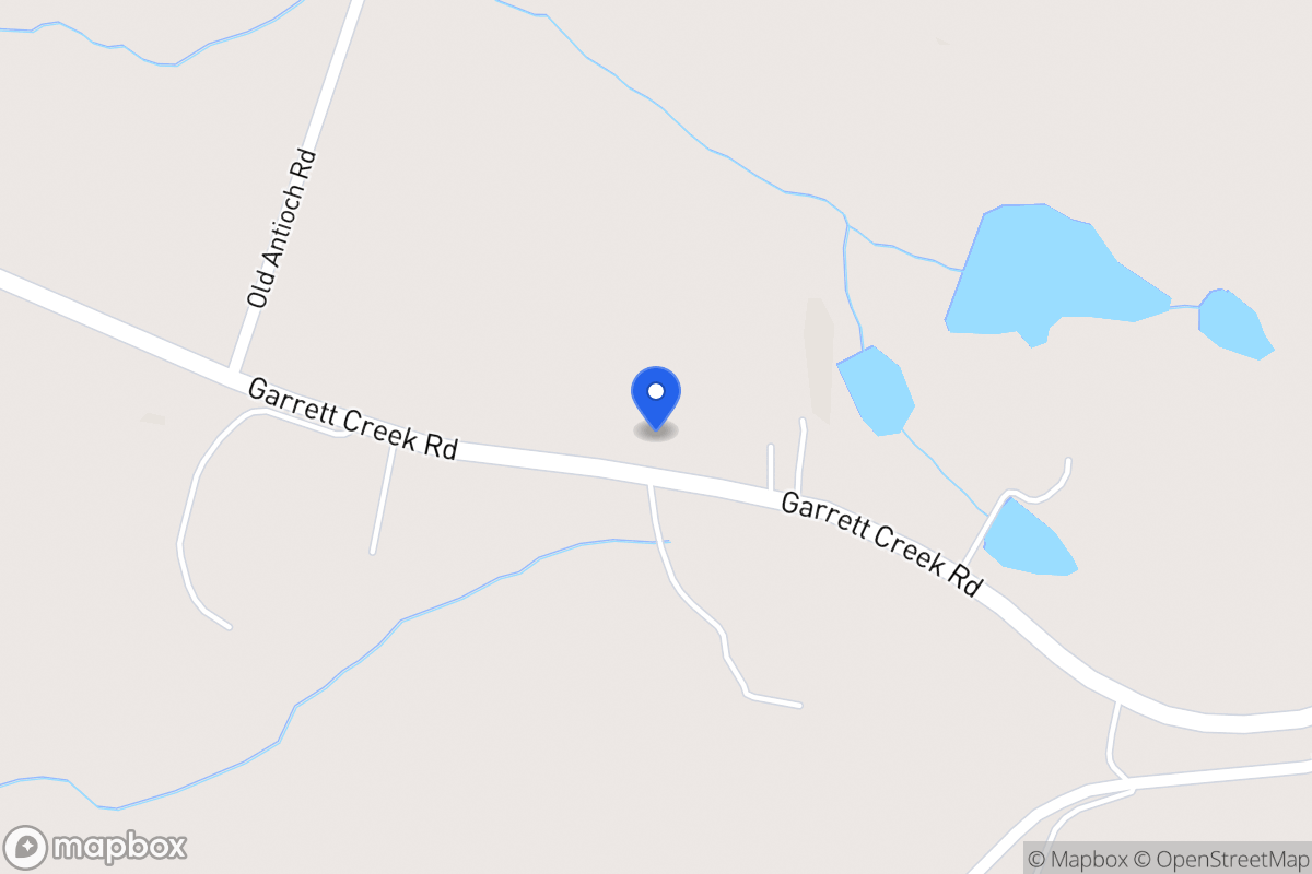 Map of 1326 Garrett Creek Rd