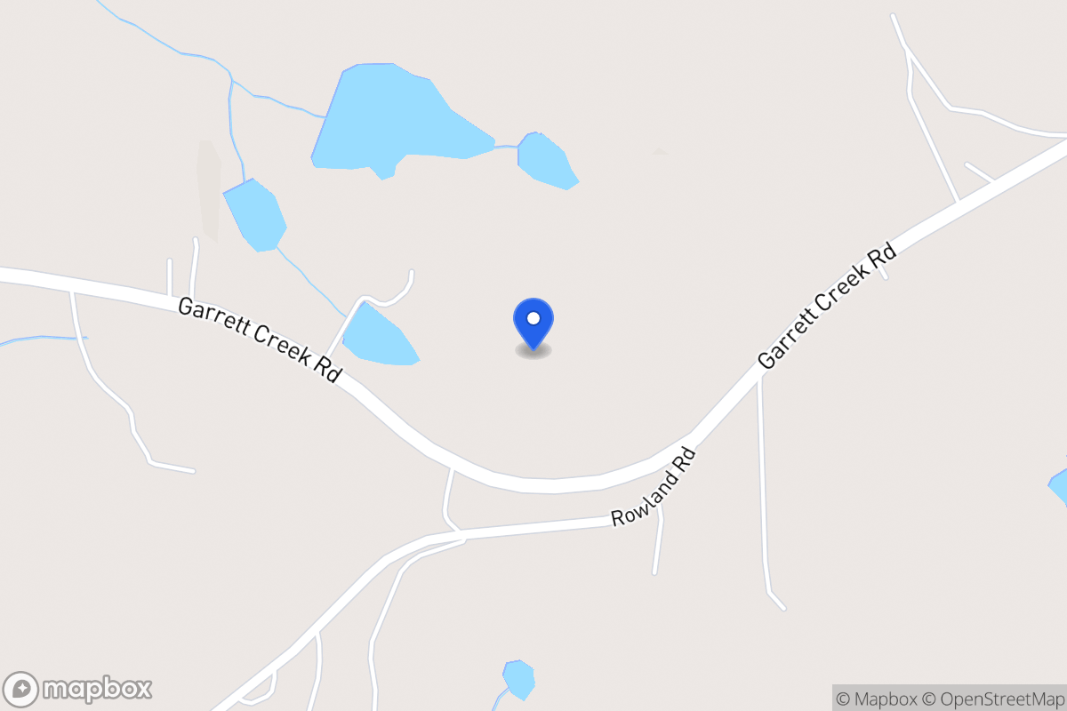 Map of 1472 Garrett Creek Rd