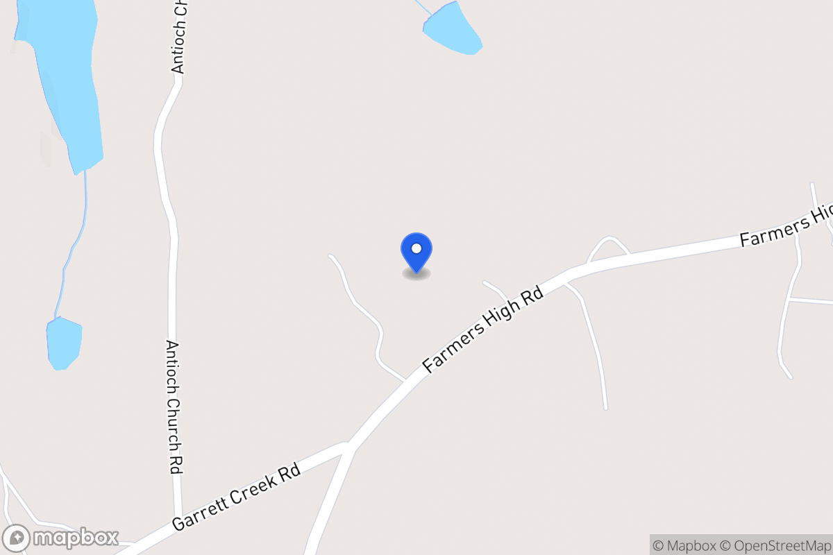 Map of 1377 Farmers High Rd