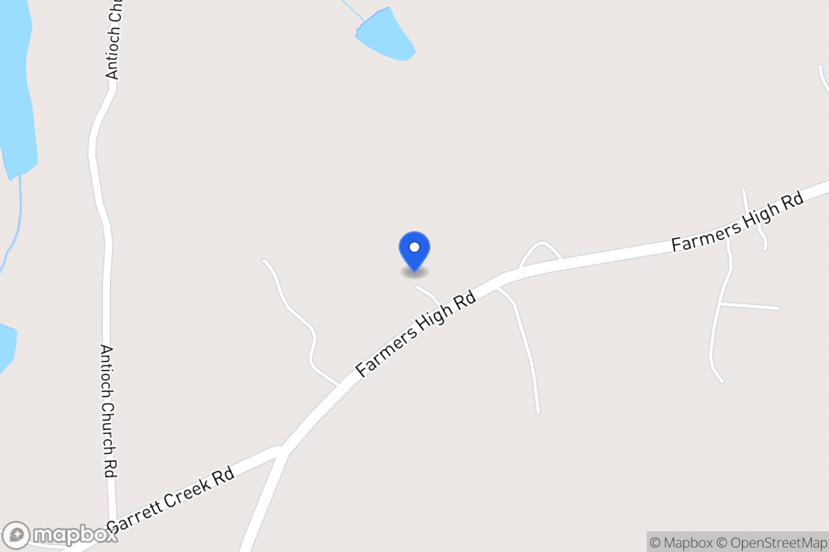 Map of 1345 Farmers High Rd