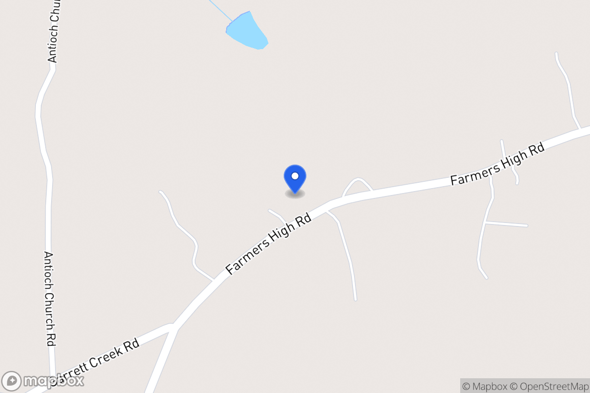 Map of 1332 Farmers High Rd