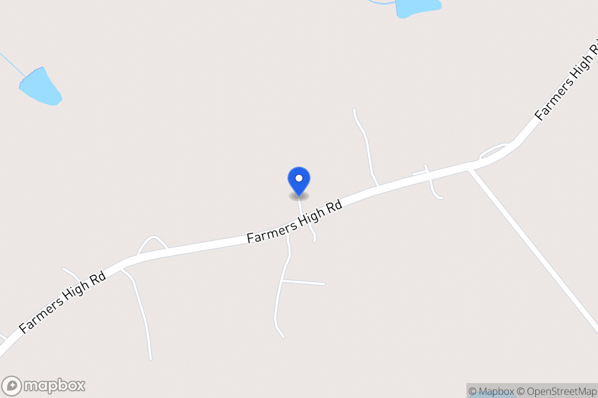 Map of 1195 Farmers High Rd