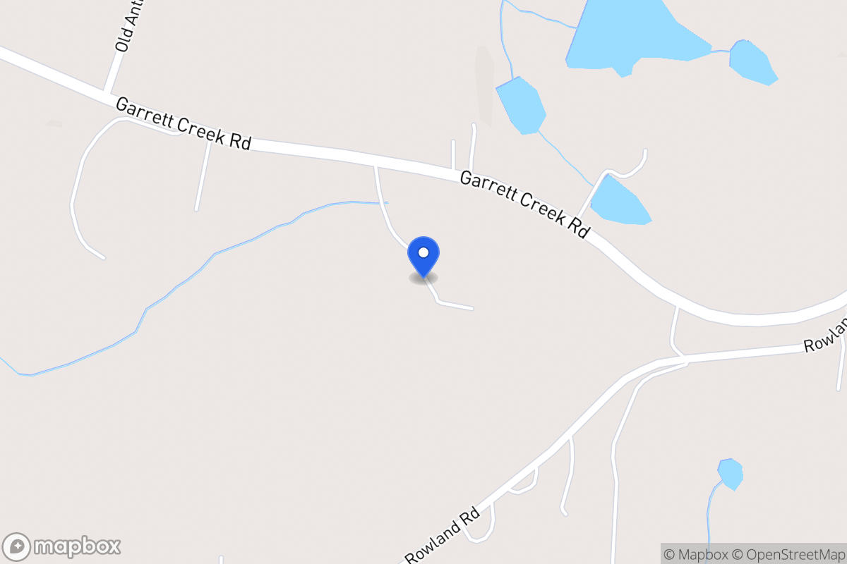 Map of 1251 Garrett Creek Rd