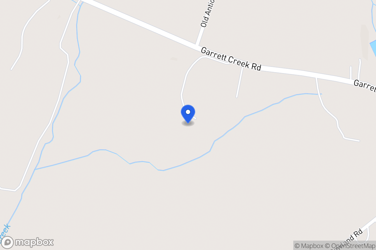 Map of 1205 Garrett Creek Rd
