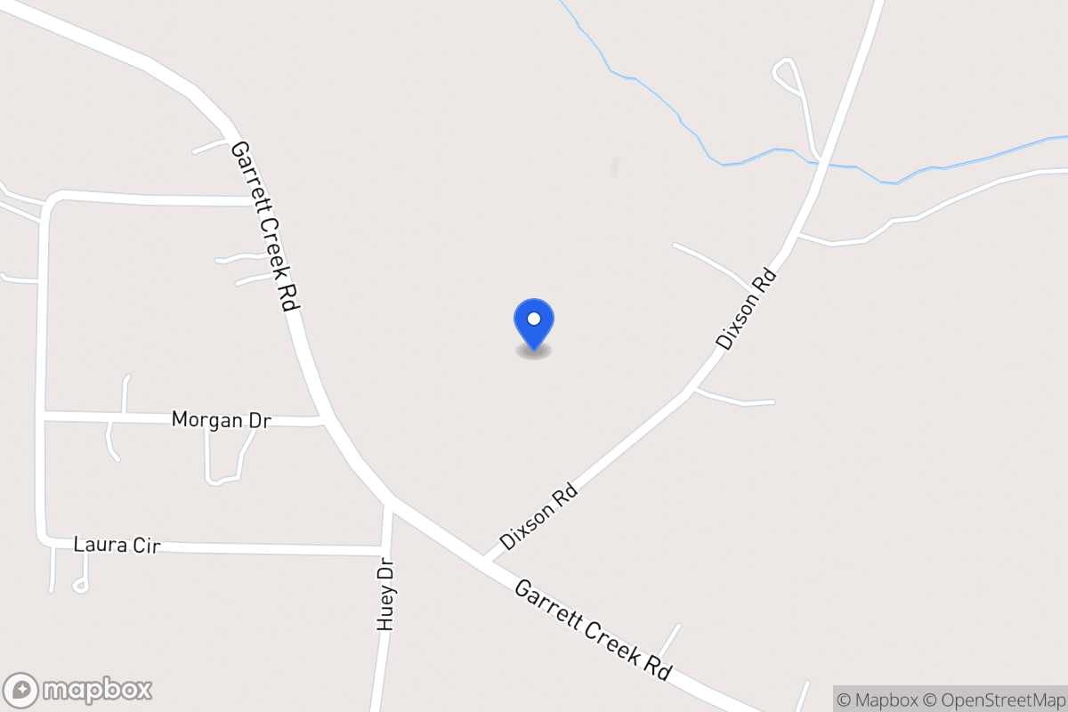 Map of 766 Garrett Creek Rd