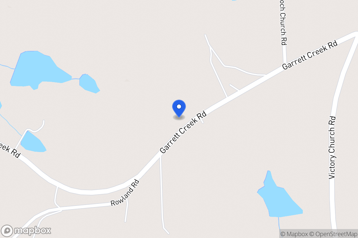 Map of 1616 Garrett Creek Rd