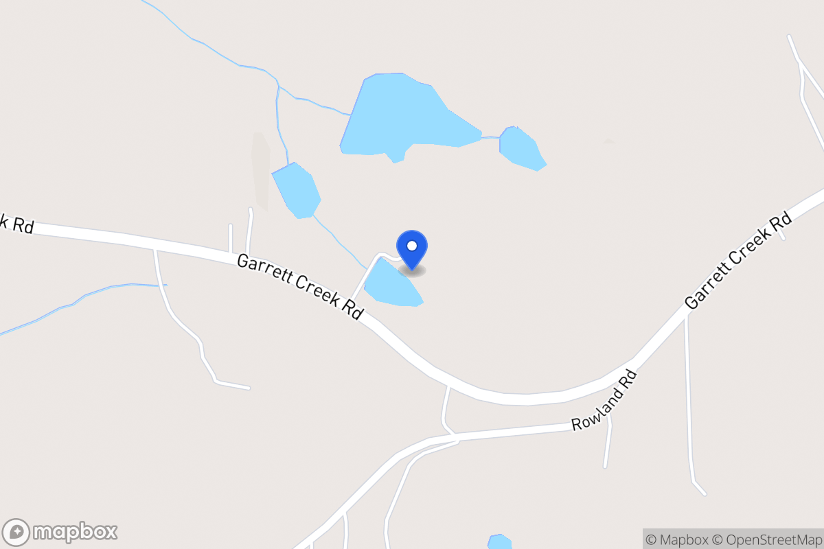 Map of 1374 Garrett Creek Rd