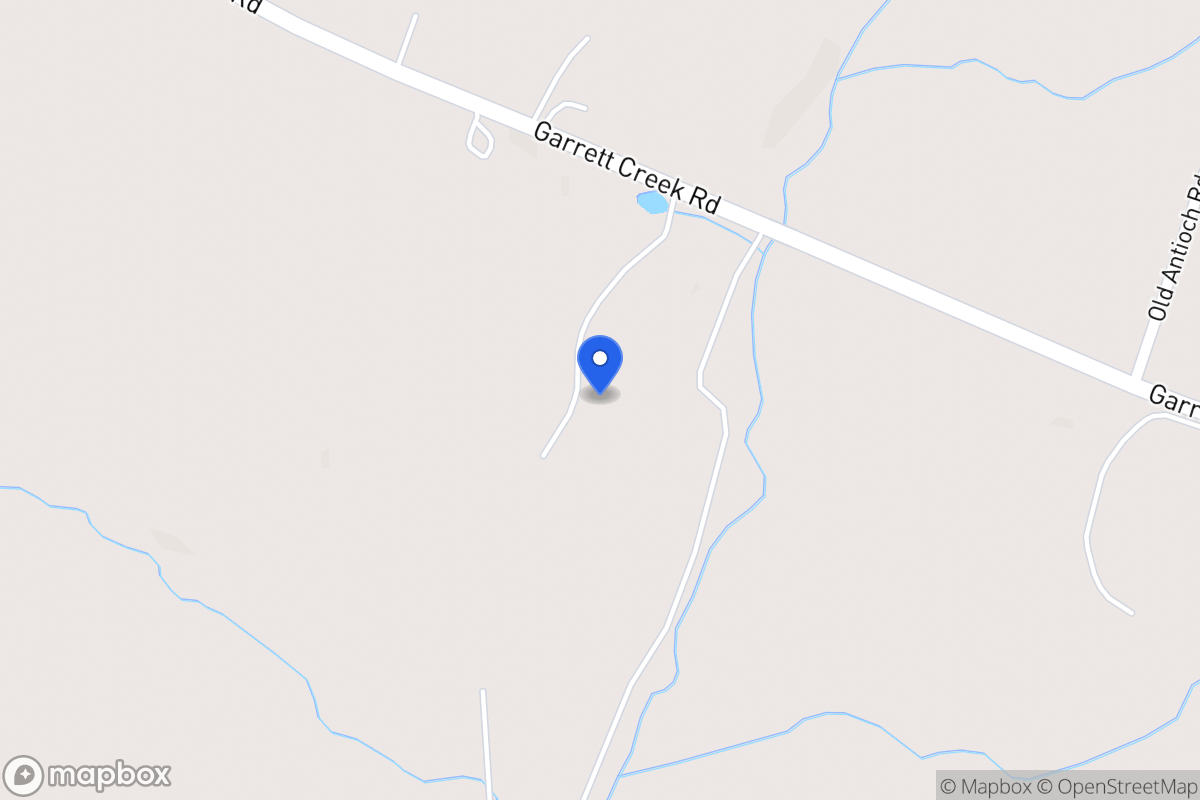 Map of 1015 Garrett Creek Rd