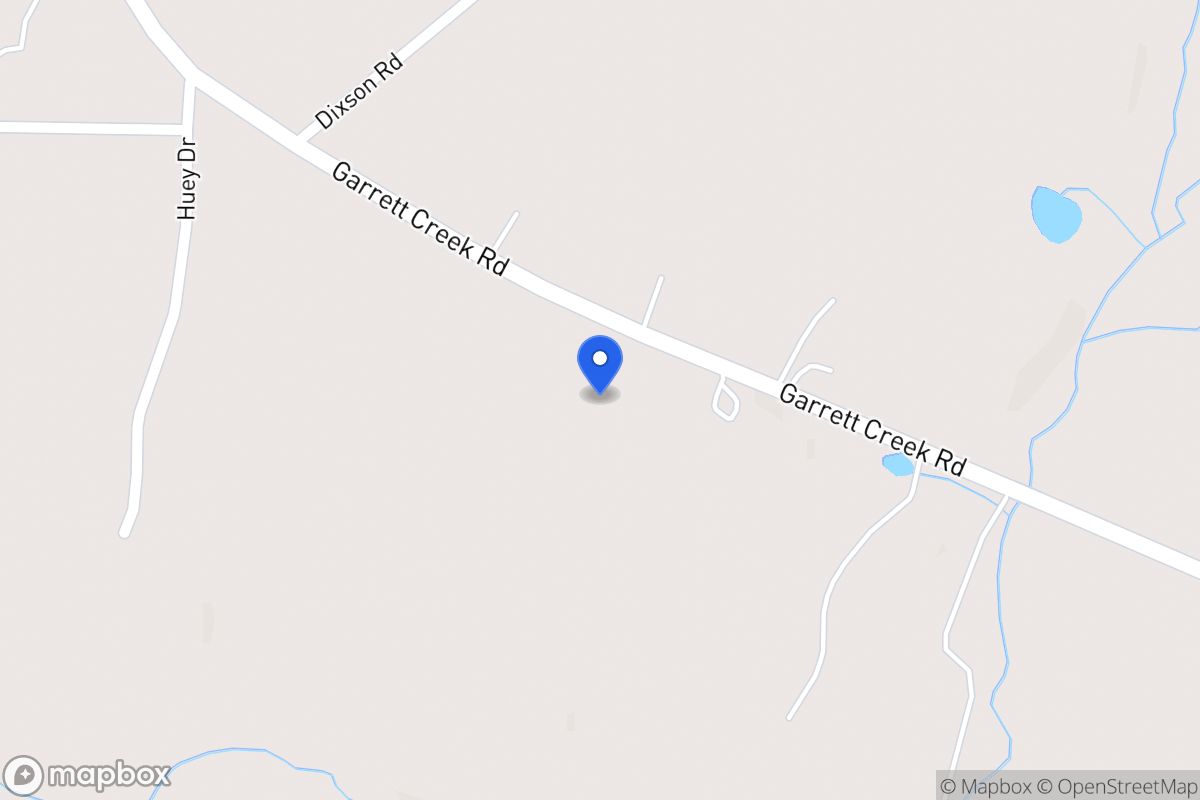 Map of 907 Garrett Creek Rd