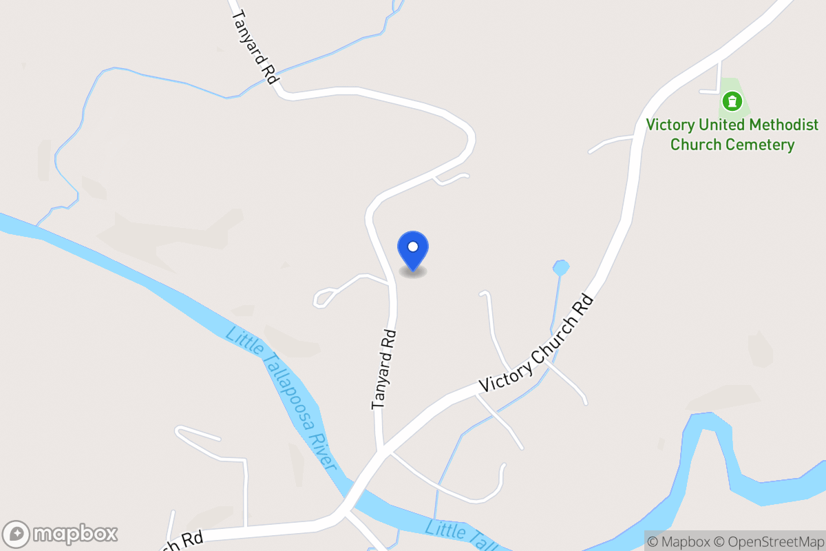 Map of 410 Tanyard Rd