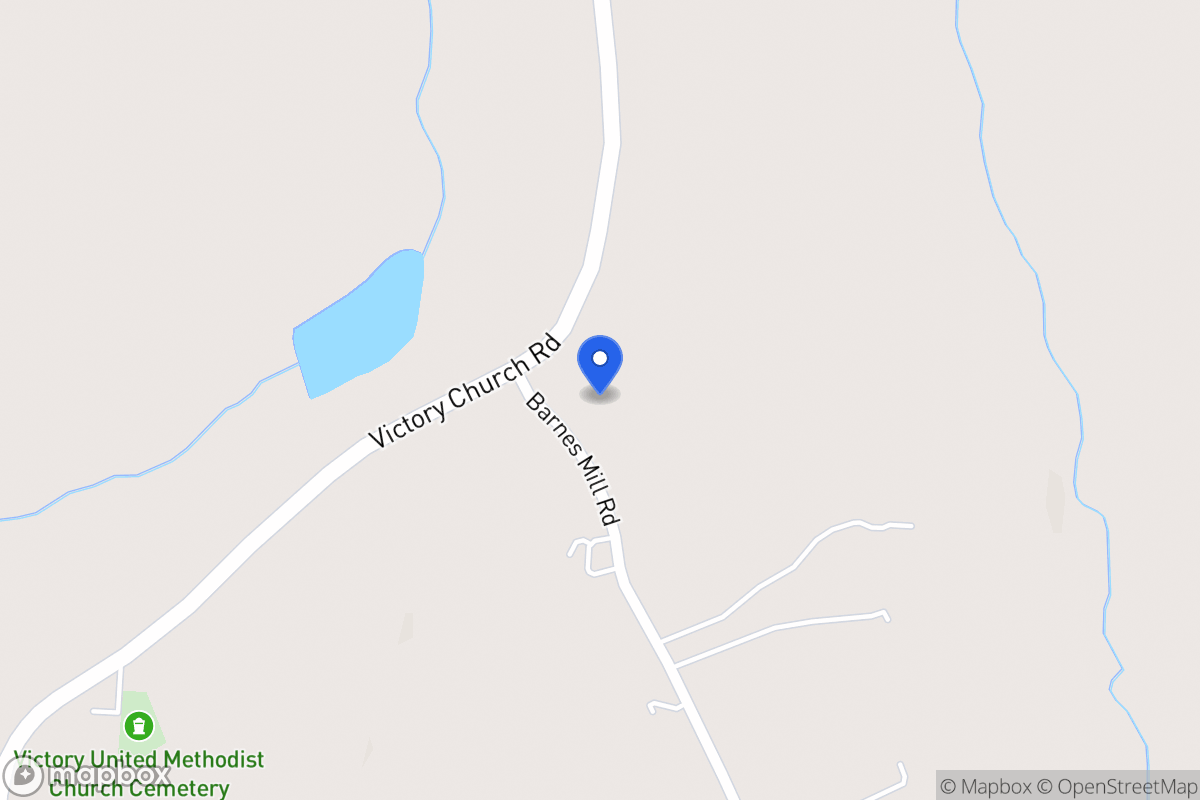 Map of 1810 Victory Church Rd