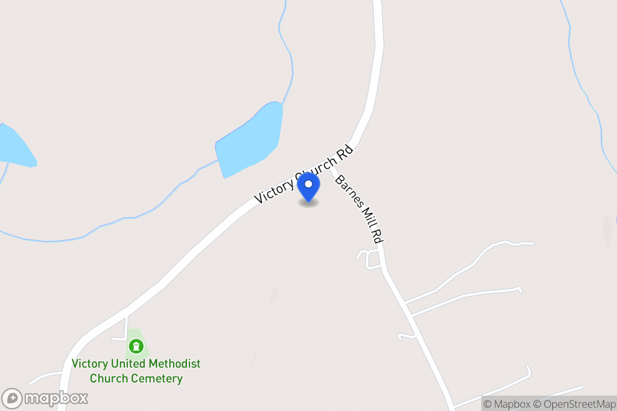 Map of 1842 Victory Church Rd