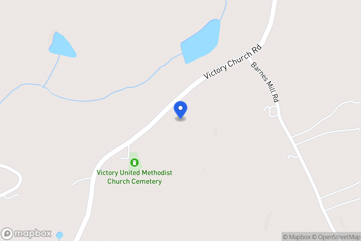 Map of 1924 Victory Church Rd