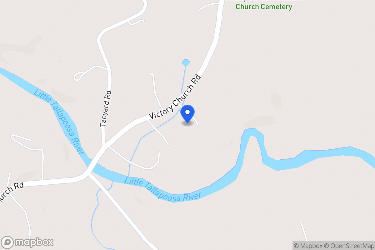 Map of 2156 Victory Church Rd