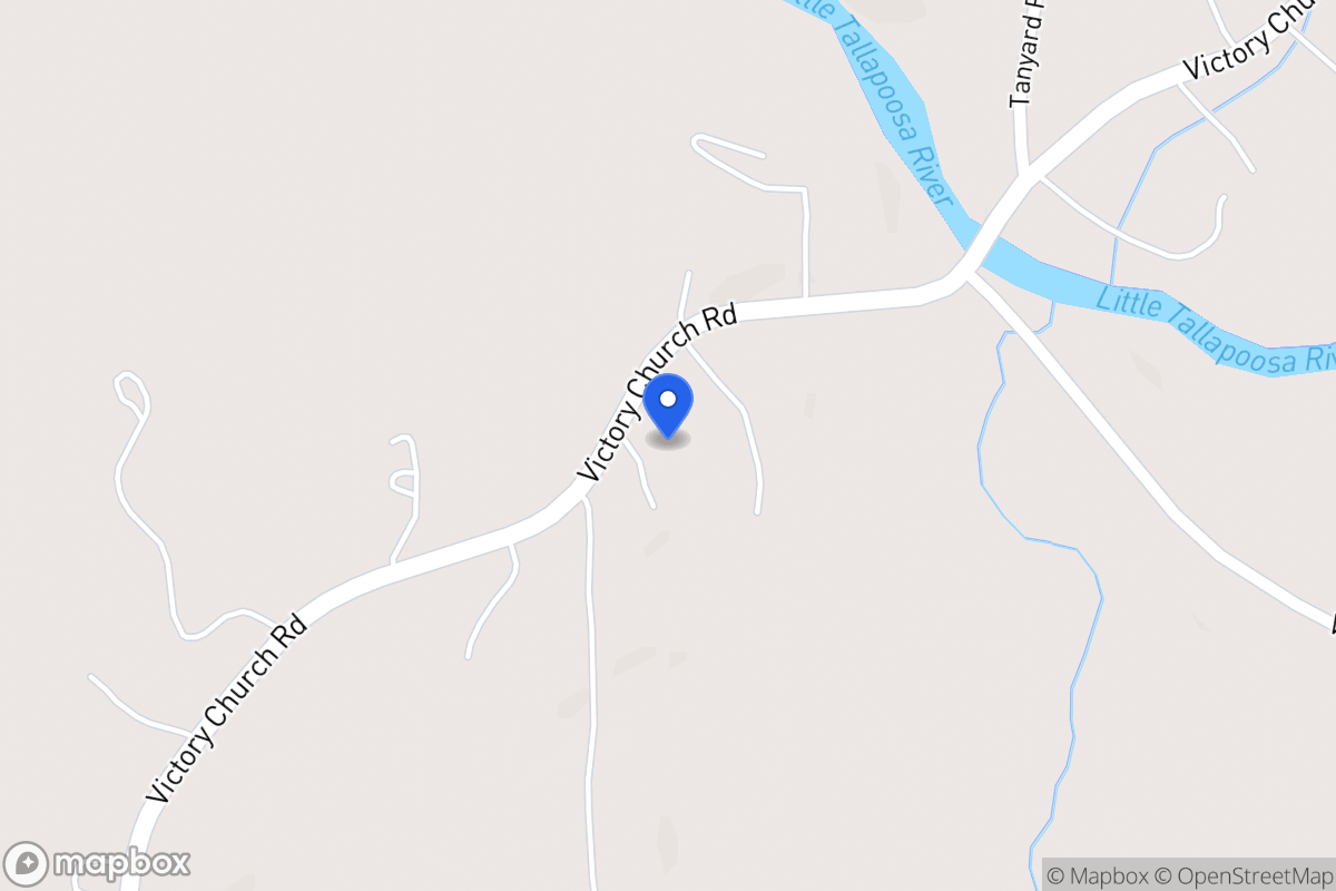 Map of 2376 Victory Church Rd