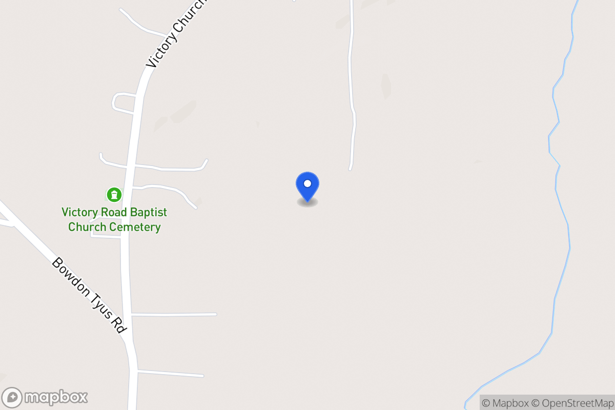 Map of 2464 Victory Church Rd