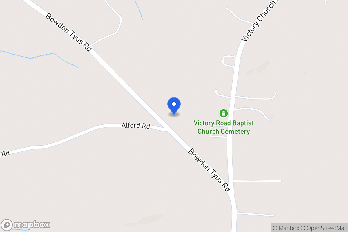 Map of 1878 Bowdon Tyus Rd