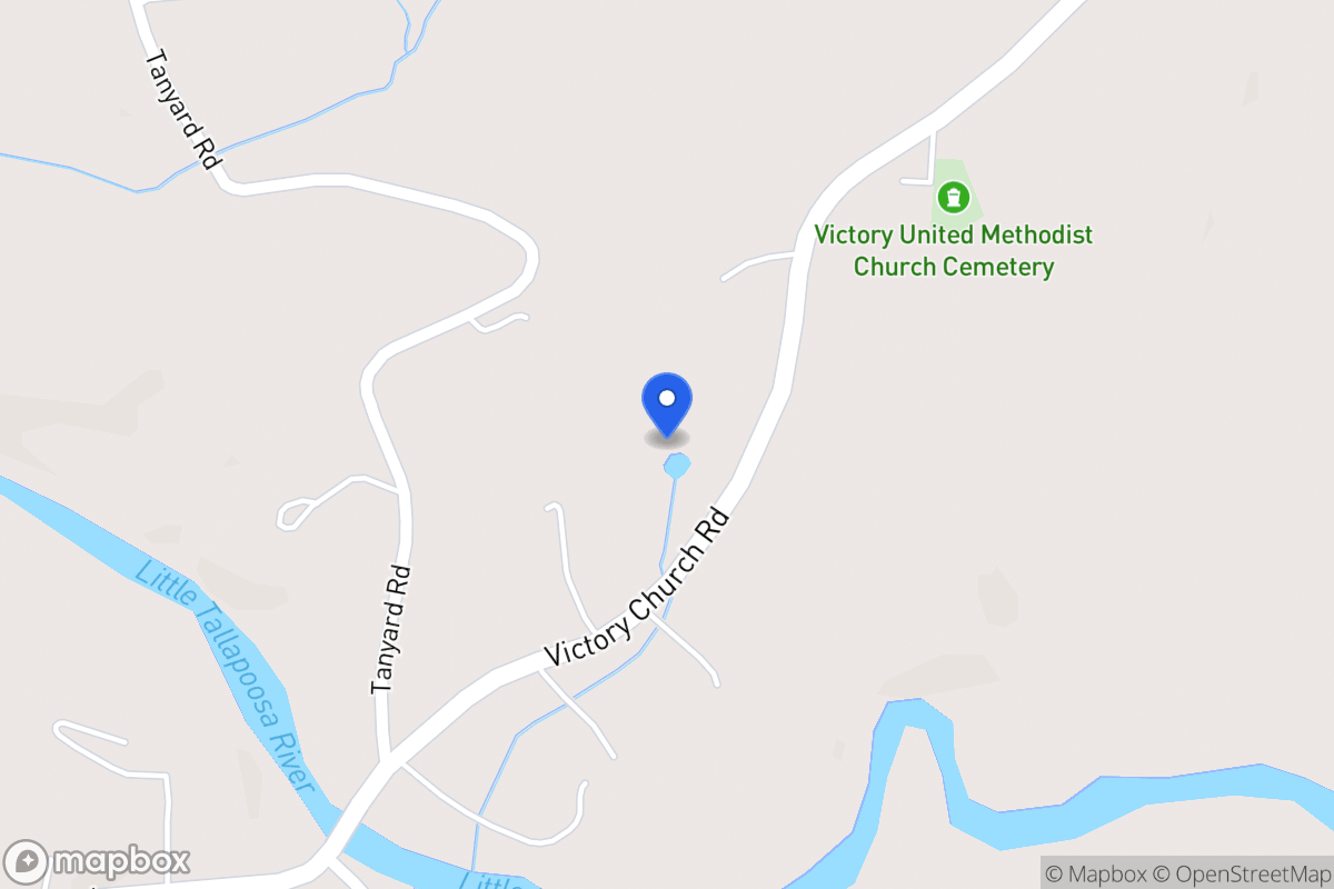 Map of 2101 Victory Church Rd