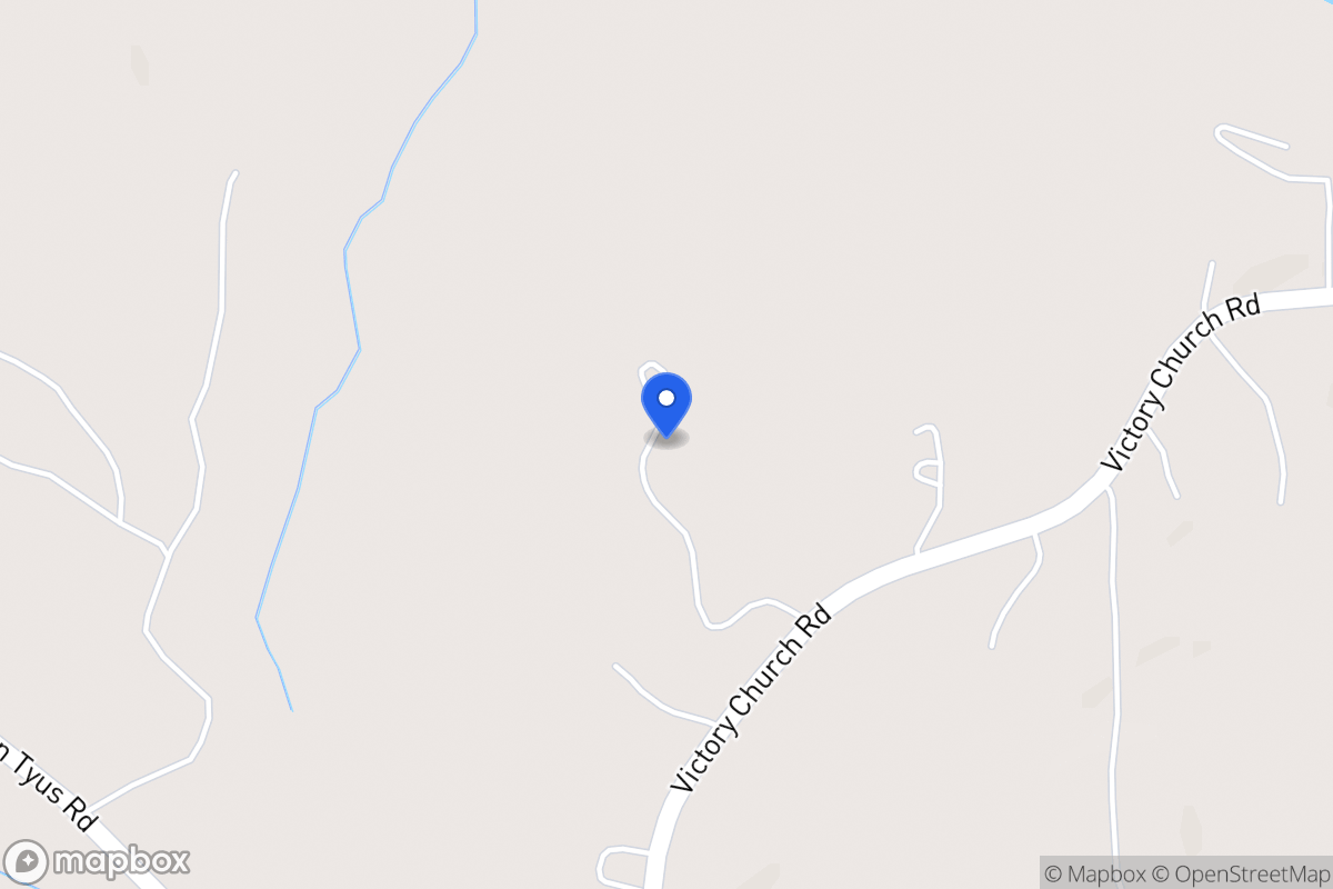 Map of 2535 Victory Church Rd