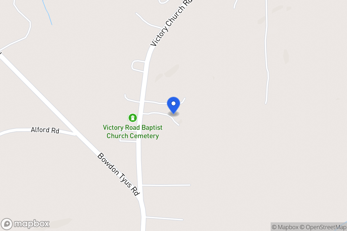 Map of 3130 Victory Church Rd