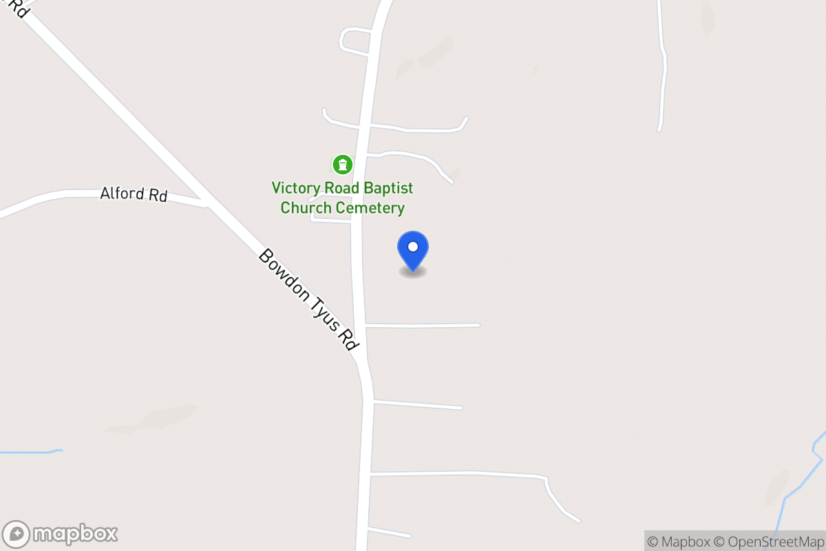 Map of 3208 Victory Church Rd