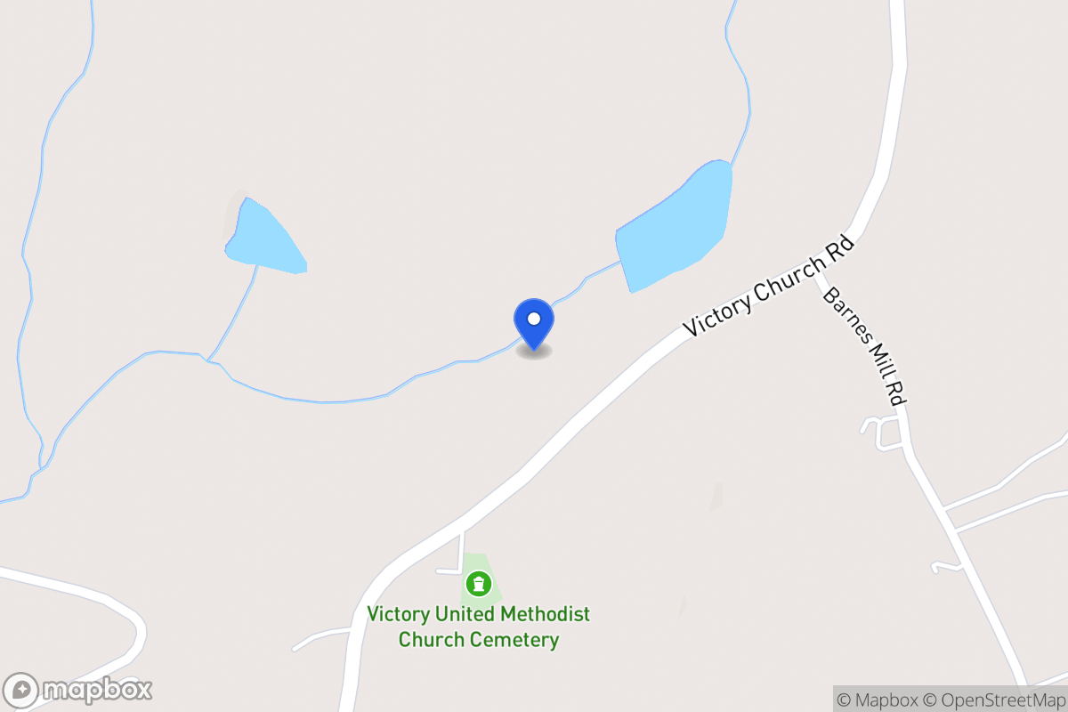 Map of 1905 Victory Church Rd