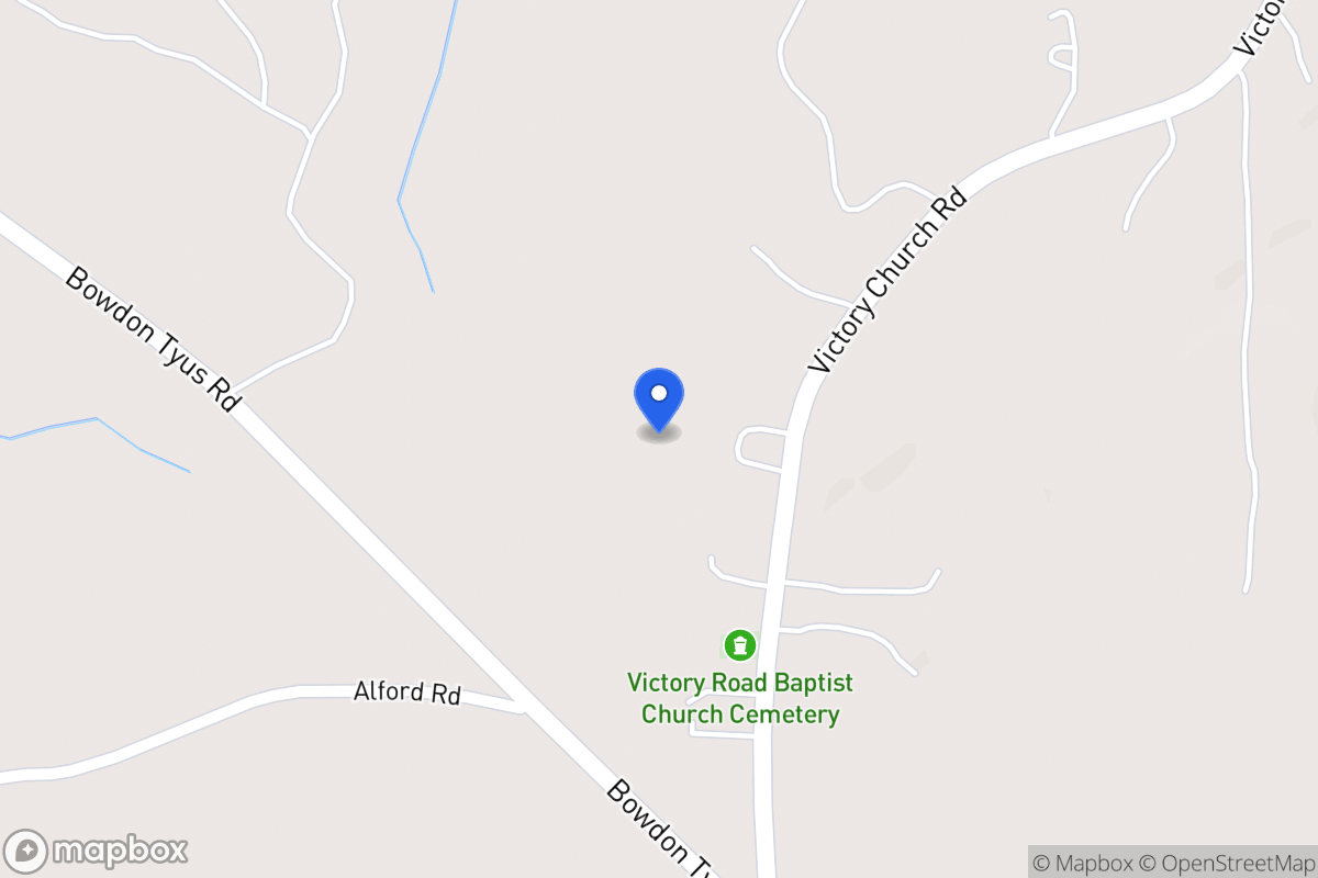 Map of 2701 Victory Church Rd