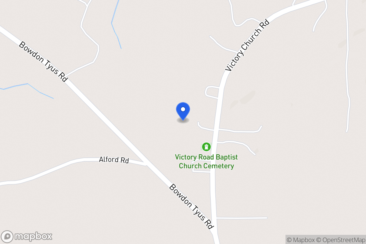 Map of 3117 Victory Church Rd