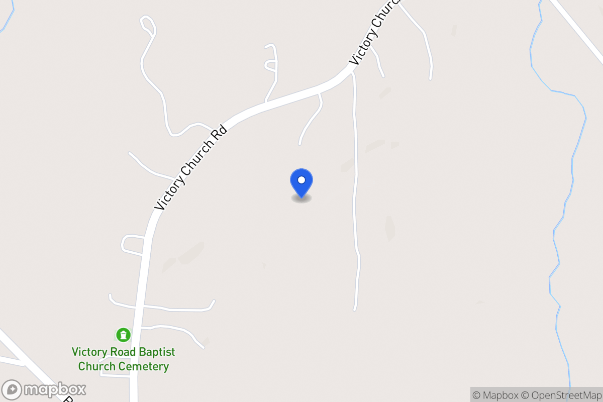 Map of 2476 Victory Church Rd