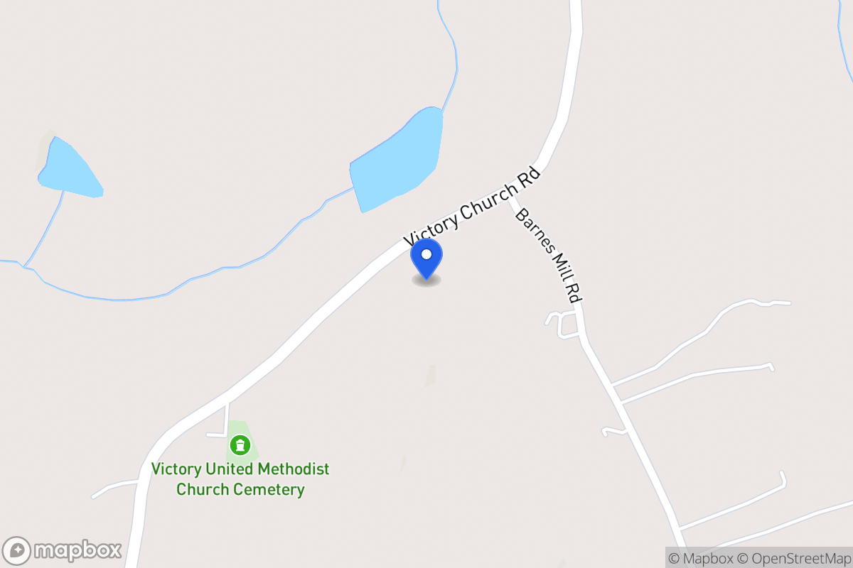 Map of 1880 Victory Church Rd