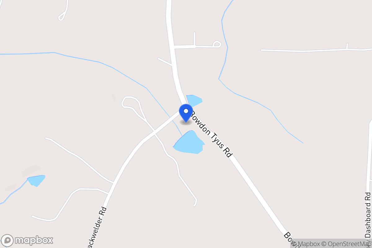 Map of 2333 Bowdon Tyus Rd