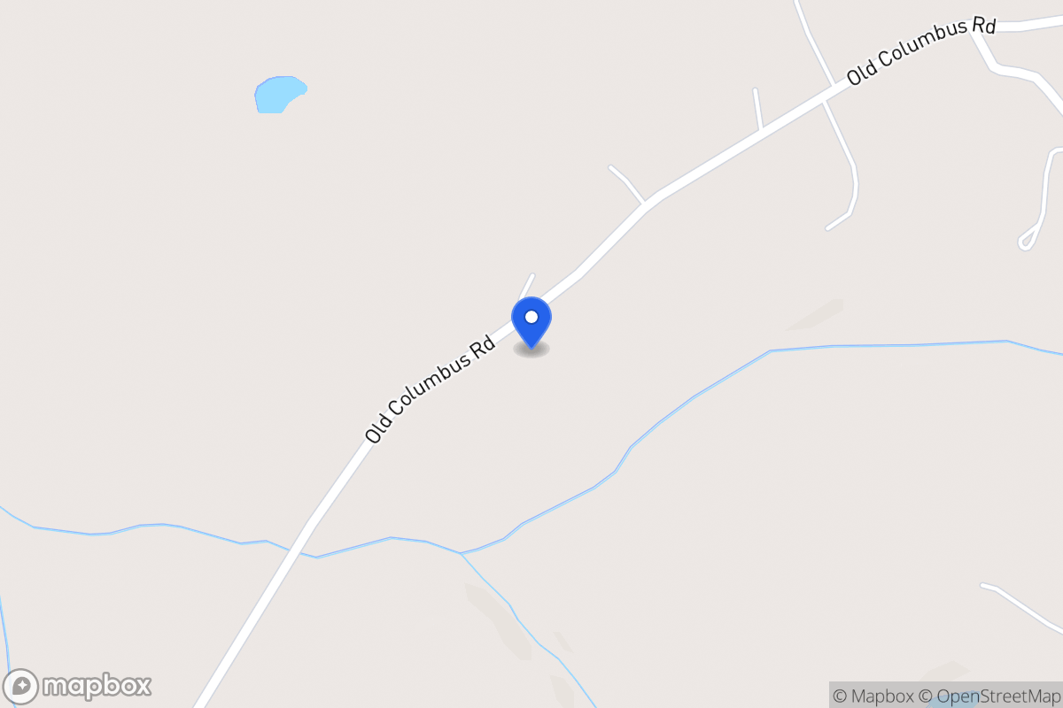 Map of 346 Old Columbus Rd