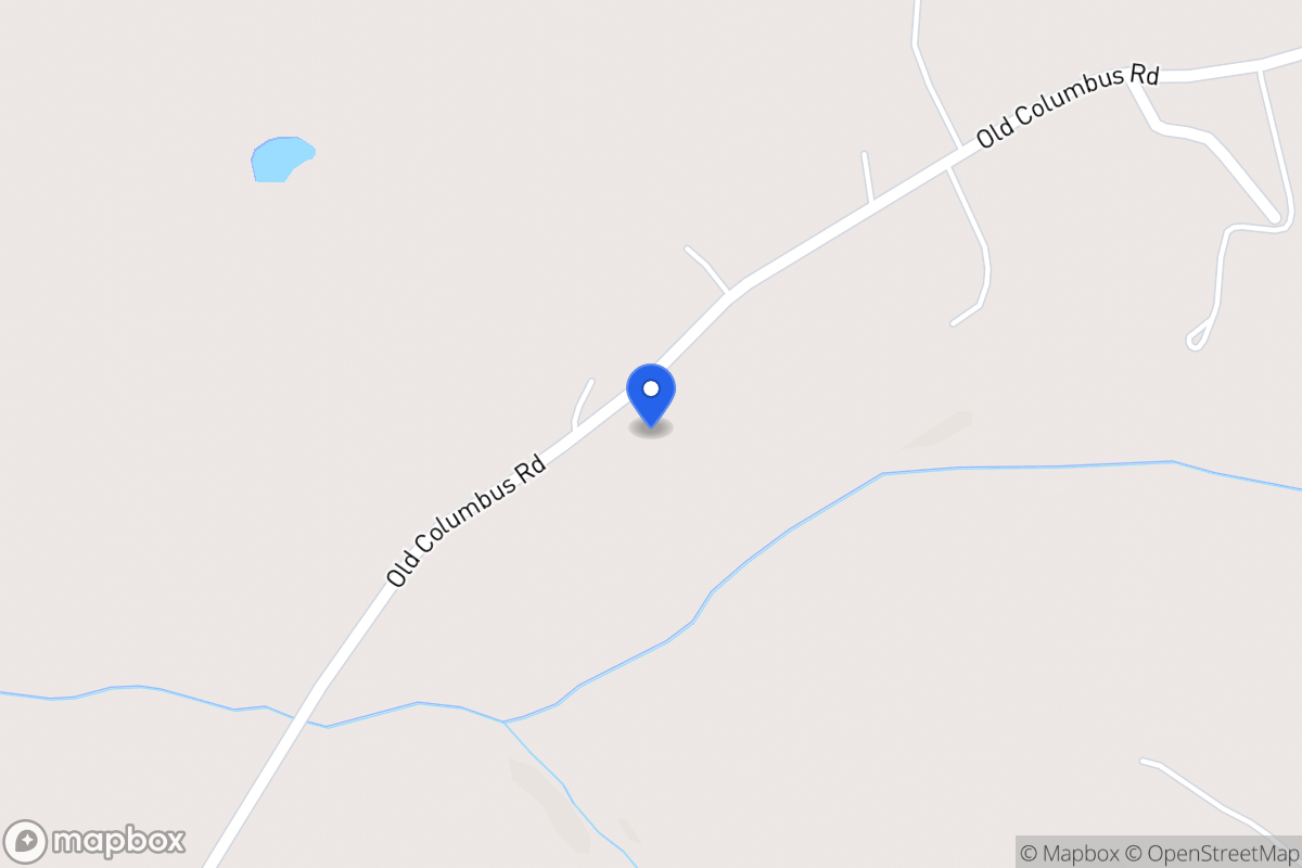 Map of 326 Old Columbus Rd
