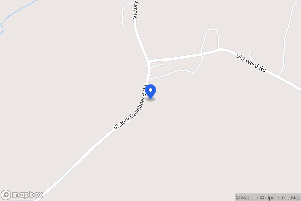 Map of 548 Victory Dashboard Rd