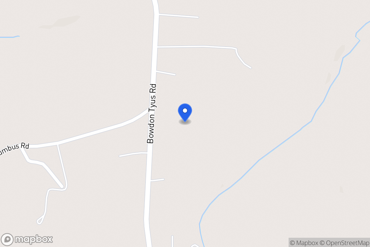 Map of 2133 Bowdon Tyus Rd