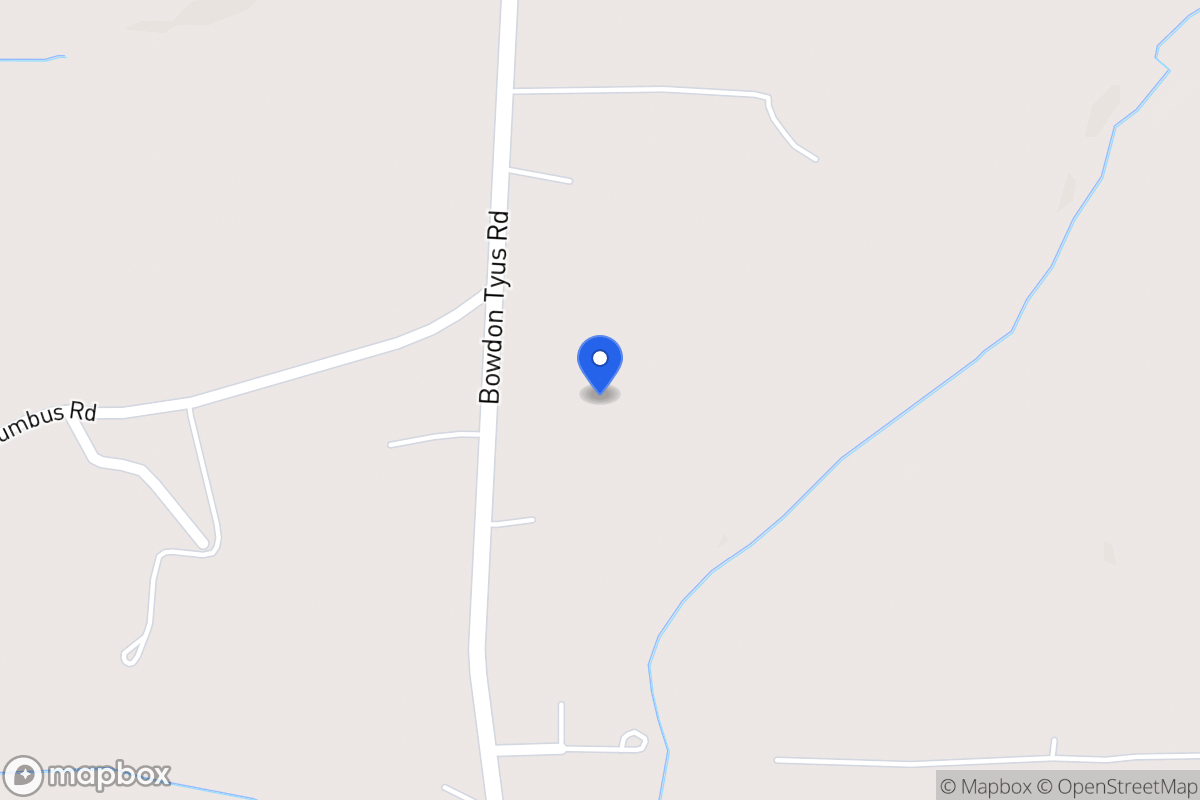 Map of 2154 Bowdon Tyus Rd